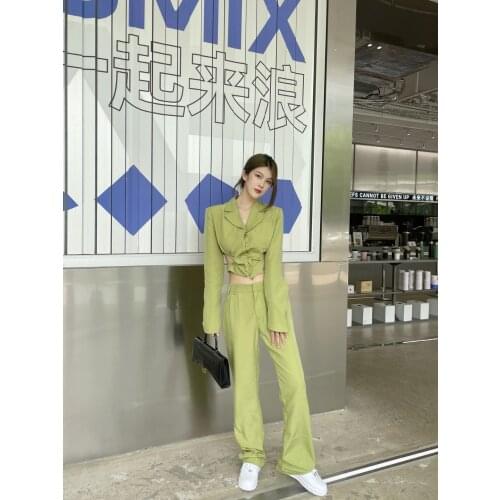 New 2021 Autumn Women Linen Casual Long Trouse Female Fashion Pants 2 Color Ddxgz2v 7.07
