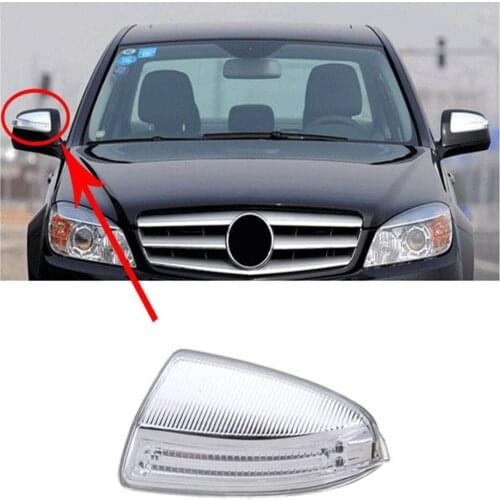 New Reversing Rearview Mirror Turn Signal Light LED Lamps For Mercedes Benz ML Class C W164 ML350 ML500 GL300 GL450 Mirror Light