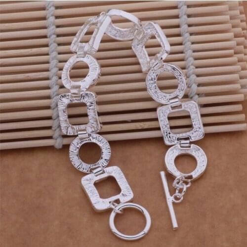 Wholesale High quality silver plated Fashion jewelry Bangles WB-083