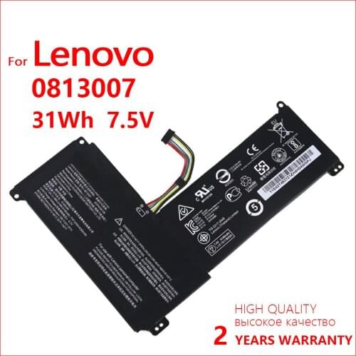 Genuine Original 0813007 Battery For Lenovo IdeaPad 120S 120S-14IAP Series 81A5 Tablet 5B10P23779 2ICP4/59/138 31Wh Batteria