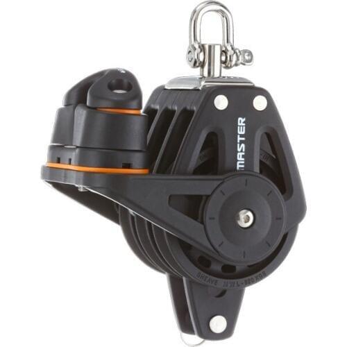 Sailboat Dinghy 50mm 2" Triple Swivel Shackle, Becket, Fairlead Cleat Block Small Boat Block Master BP-0513F