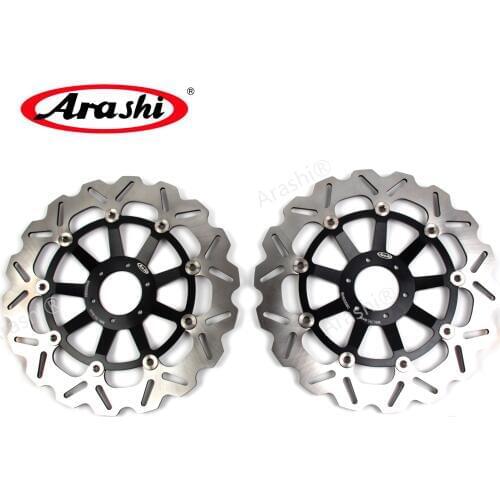 ARASHI Front Brake Disc For HONDA VTR F SUPER HAWK 1000 1997-2007 VTR F FIRESTORM 1000 97-07 CNC Brake Disks Rotors 2007 2006