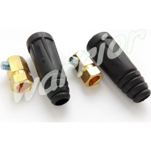 2pcs 35-50 Female Cable Connector Socket Quick Fitting Euro Style 200Amp-300Amp