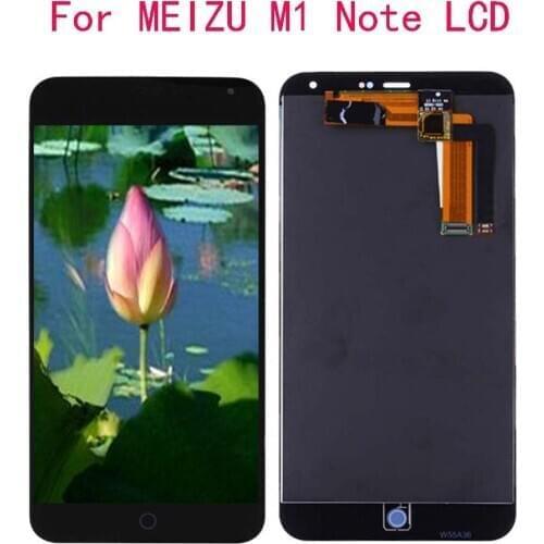 Tested 5.5 inch AAA Quality LCD For MEIZU M1 Note LCD Display With Full Touch Screen Digitizer Assembly Replacement M463U Displa
