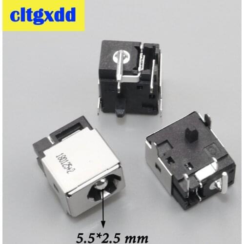 Cltgxdd 2pcs Charging port Laptop AC DC Power Jack Connector Socker For ASUS K73 K73e K73s K73SD K73sv N53 N53J N53SV N53JF