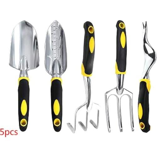 Garden tools Rake,Hand Trowel,Transplanter,Cultivator,Weeder,Weeding fork Gardening Bonsai Lawn Transplant Tool