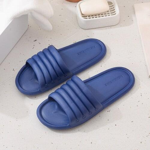 Summer Women Indoor Slippers Floor Flat Shoes Indoor Eva Flip Flops Female Non-slip Bathroom Home Slippers Zapatillas De Hombre
