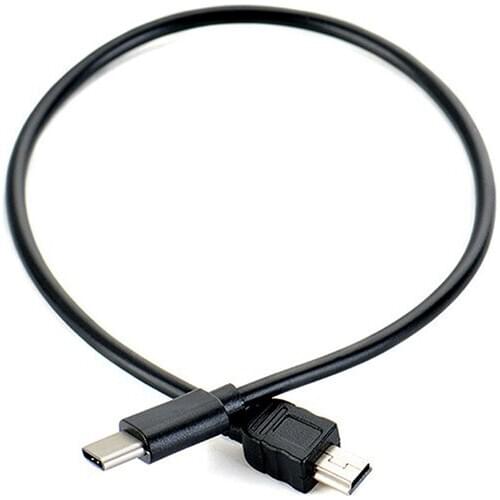 USB Type-c to Mini USB Cable USB-C Male to Mini-B Male Adapter Converter