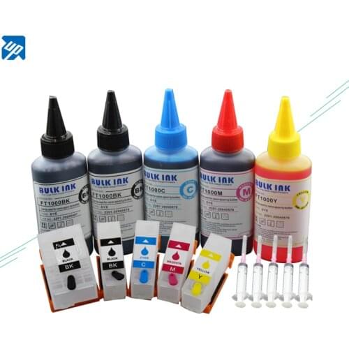 UP Refill ink kit 202XL Refillable ink cartridge with auto reset chip For Epson XP-6000 XP-6005 XP-6001 XP-6100 XP-6105 Printer