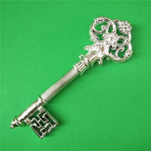 2pcs Christmas Tree Plating Decoration Glitter Paint Key Craft Party Hanging Ornament For Homes Navidad Adornos Festival Event