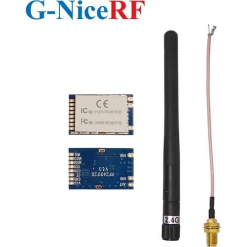 20pcs Free Shipping RF2401F20 2.4G high integrated RF module with Nordics RF chip nRF24L01