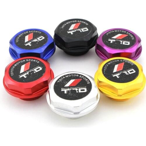 Car Racing Aluminum Engine Oil Filler Cap Oil Tank Cover 36mm For Toyota Car Models
