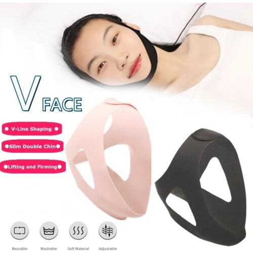 Delicate Facial Thin Face Mask Reduce Double Chin Slimming Bandage Skin Care Belt Shape And Lift Face Mask Face Thining Band