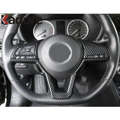 For Nissan Sentra Bluebird Sylphy Almera 2020 2021 Car Steering Wheel Protective Cover Trim Sticker Interior Car Accessories