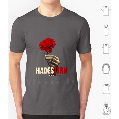 Hadestown T Shirt 6xl Cotton Cool Tee Hadestown Amber Gray Eva Noblezada Persephone Logo Eurydice Orpheus Reeve Carney Page
