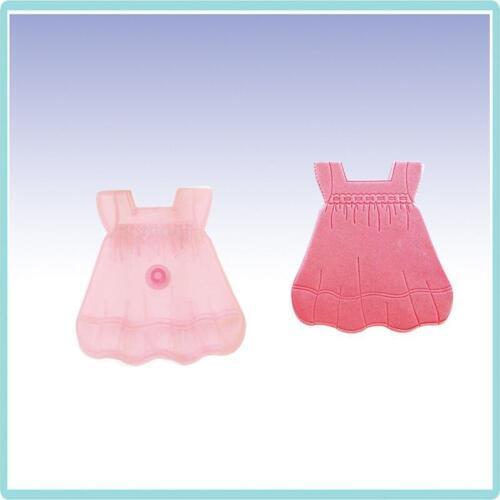 Hot selling Lovely Baby Dress Embossing Cutter Cake Decorating Tool Plastic Fondant Mold Kitchen DIY