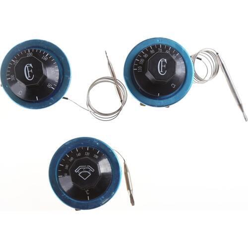 220V AC 16A Centigrade Ceramic Base Mechanical Thermostat Water Heater Temperature Switch 30-110/60-200/ 50-300