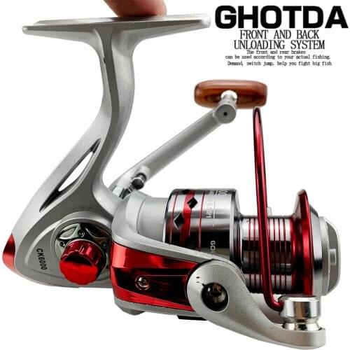 Metal Spool Spinning Fishing Reels CK1000-7000 Fly Wheel Fishing Reel Tool Accessorie