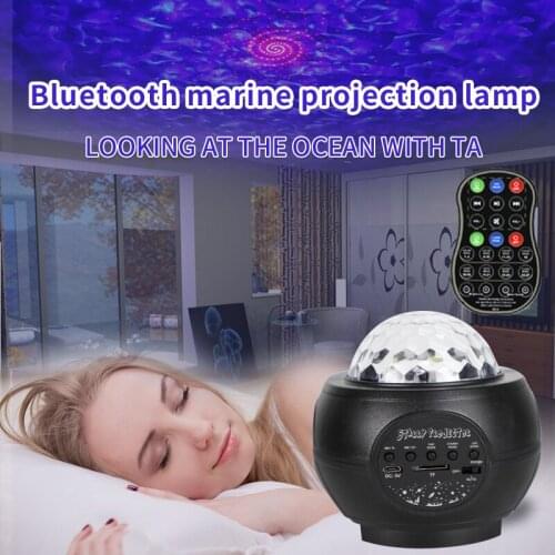 Mini Starry Sky Projection Lamp 32 Lighting Modes Night Lights Bluetooth Starlight RGBW LED Light for Home Bedroom Decoration
