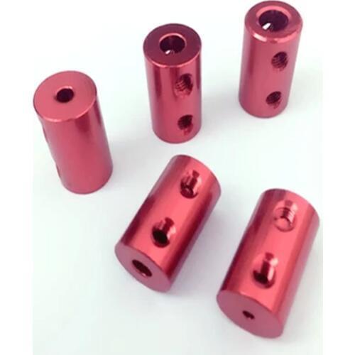 12*20mm aluminum alloy motor coupling small motor coupling diy connector vehicle and ship model coupling