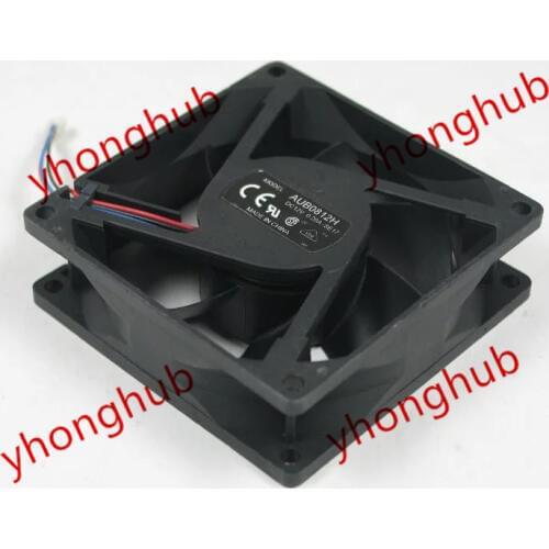 Delta Electronics AUB0812H SE17 DC 12V 0.26A 80x80x25mm Server Cooling Fan