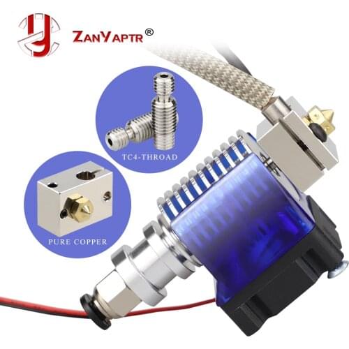 High all-metal v6 hotend 12V/24V remote Bowen print J-head Hotend and cooling fan bracket for E3D HOTEND for PT100