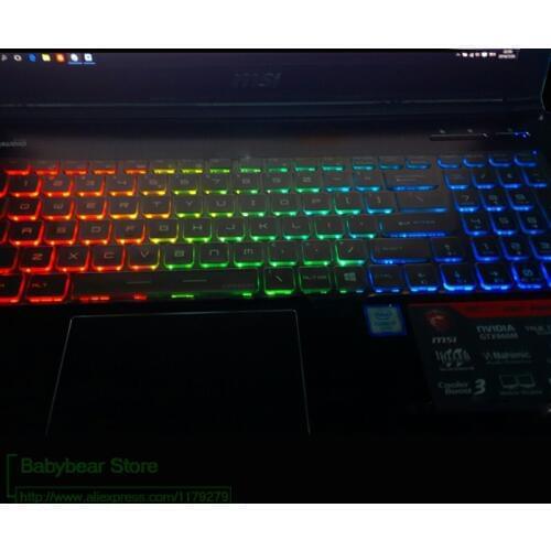 Transparent Tpu Keyboard Covers Skin For MSI MSI WS60 GT72 GT62 GS60 GS70 GL62 GL72 GE72 GE62 GP62 GP72 GP62MVR GP72MVR