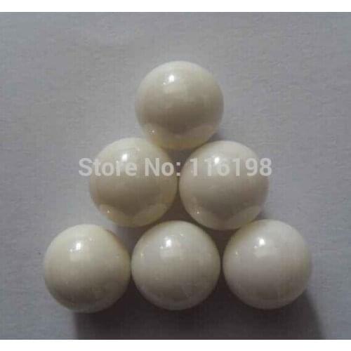 100pcs 6mm Alumina Oxide Ceramic Ball Al2O3 for bearing/pump/linear slider/valvs balls