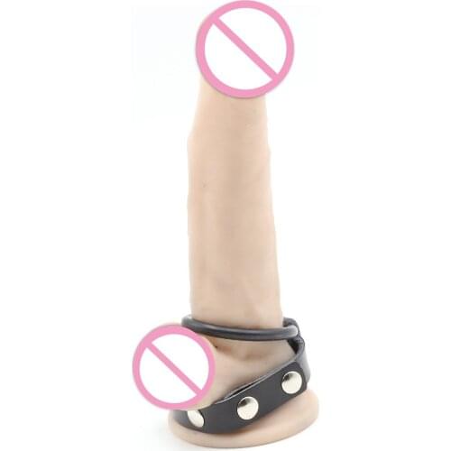 Silicone Durable Adjustable Penis Ring Lasting Firmer Longer Premature Erection Ejaculation Cock Ring Adult Sex Toy For Man