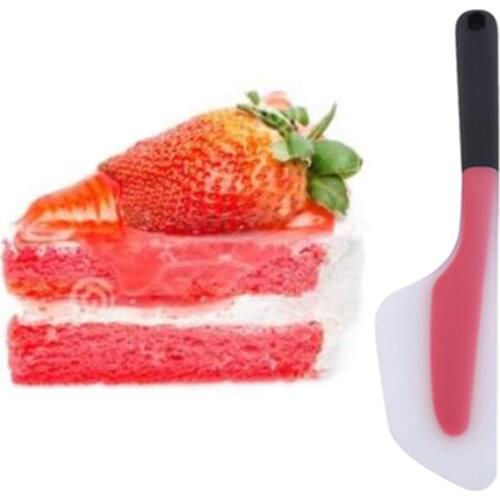 Silicone Baking Spatula Cream Cake Spatula High Temperature Resistant Baking Tools Heat Resistant Kitchen Pastry Tools