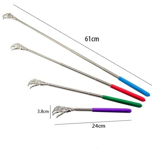 Back Scratcher Telescopic Scratching Backscratcher Massager Kit Back Scraper Extendable Telescoping Itch Health Products Hackle