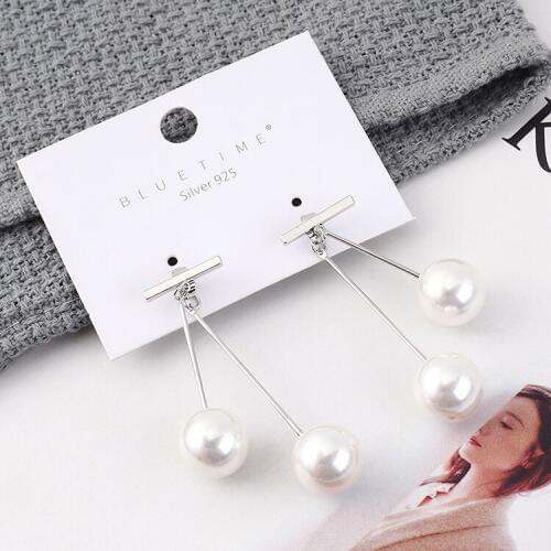 TONGKWOK Bohemia Exaggeration Dangle Earrings For Women Silk Thread Tassel Metal Long Chandelier Earrings #139914