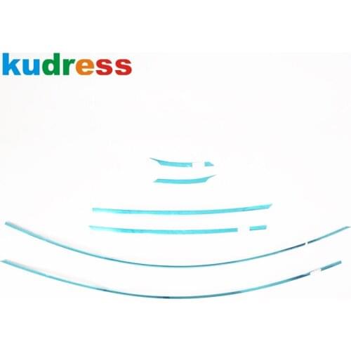 For Mazda CX30 CX-30 2020 2021 2022 Stainless Steel Upper Window Trims Decoration Moulding Strips Car Styling Accessories 6pcs