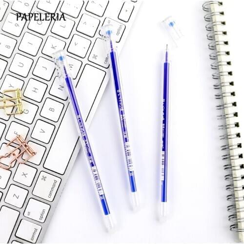 Erasable Gel Pen Refills Blue Black Magic Writing Neutral Pen 0.5mm Erasable Pens for School Washable Handle Japanese Stationery