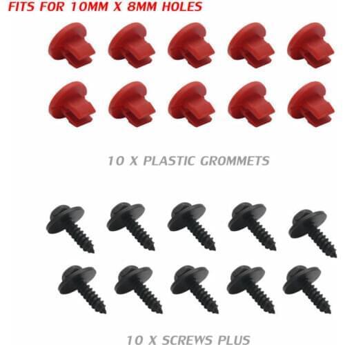 20Pcs Car Bumper Clip Retainer Fastener Rivet Door Panel Fender Clamp 1019377 For Focus MK2 MK3 2004 on MONDEO MK3 MK4 2000 on