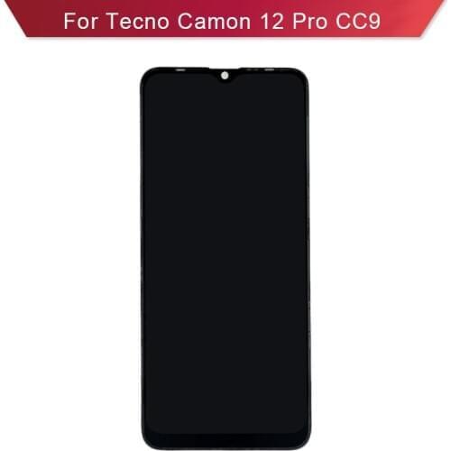 For Tecno Camon12 Camon 12 Pro CC9 LCD Display With Touch Screen Digitizer Glass Panel Assembly Replacement