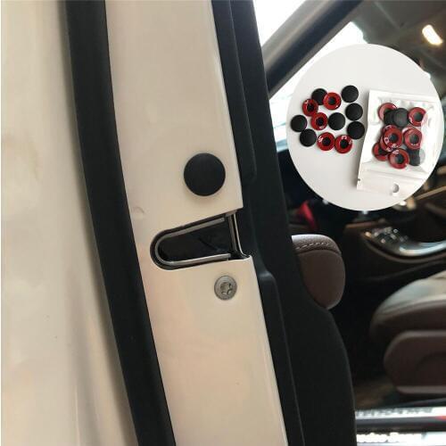 12pcs/Lot Car Door Lock Screw Protector Cover For Mini One Cooper R50 R52 R53 R55 R56 R57 R58 R60 R61 PACEMAN COUNTRYMAN CLUBMAN