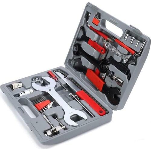44Pcs/box High Quality Bicycle Repair Hand Tools Kit Professional Maintenance Repair Tool Set For Universal Bicycle Outdoor
