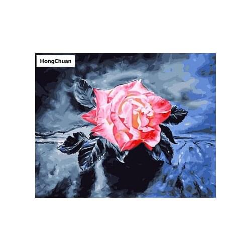 Diamond embroidery, rose flower 5D, diamond painting, cross stitch, 3D square, diamond mosaic, home decoration, Christmas