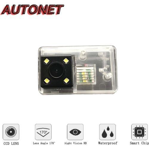 AUTONET Backup Rear View camera For Peugeot 407 5D Estate Wagon 2004~2010/Night Vision/license plate camera