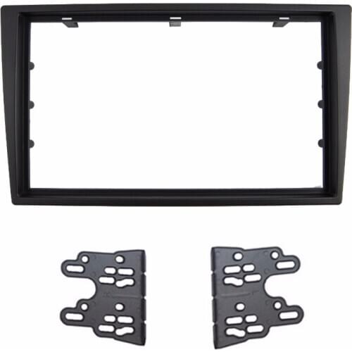 Double Din Car Radio Fascia For Opel Signum Vectra Vivaro Corsa Dash Kit DVD Stereo CD Panel Trim Facia Plate Bezel Console