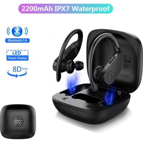 B11 Led Display Bluetooth Earphone 5.0V Wireless Headphones TWS Stereo Earbud Handsfree Sport Headset Waterproof for ios Android