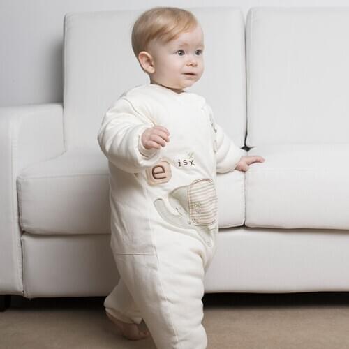 Baby Sleeping Bag Winter Warm Toddler Cotton Kids Long Sleeve Sleepware Sleep Sack Children Cotton Sleepsack Baby Sleepwear