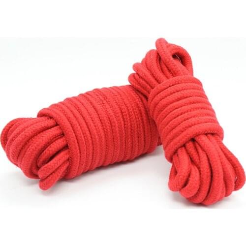 5m Cotton Rope Female Adult Sex products Slaves BDSM Bondage Soft Cotton Rope Adult Games Binding Rope Role-Playing Sex Toy