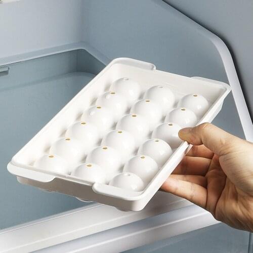 Whisky Creativity Round Ice Ball Mold Maker Summer Plastic Large Ice Cube Mold DIY Ball Shaped Mould For Wine Drinks