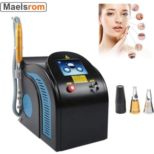 Laser Spot Removel 1064nm 532nm Black Doll Tip Eyebrows Tattoo Removal System Anti-Wrinkle Hair Removal Whitening Beauty Machine