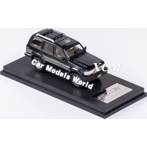 Car Model KengFai Land Cru iser LC80 (Black) 1:64 + SMALL GIFT
