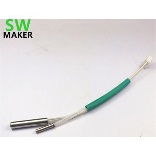 UP 3D printer Heater Cartridge+Sensor kit for UP printer Hot End Novel Design in order to reduce unnecessary heating Top