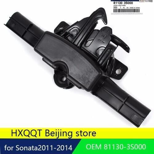 GENUINE Lock Hood Latch Fits for Hyundai Sonata 2011 2012 2013 2014 OEM 81130-3S000 Engine cover lock new 1PC