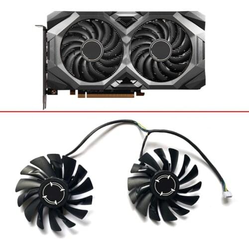 PLD09210S12HH 4PIN 85MM RX 5500 GPU Cooler Fan For MSI Radeon RX 5700 XT GAMING X RADEON RX 5500 XT MECH 8G OC Cooling Fans